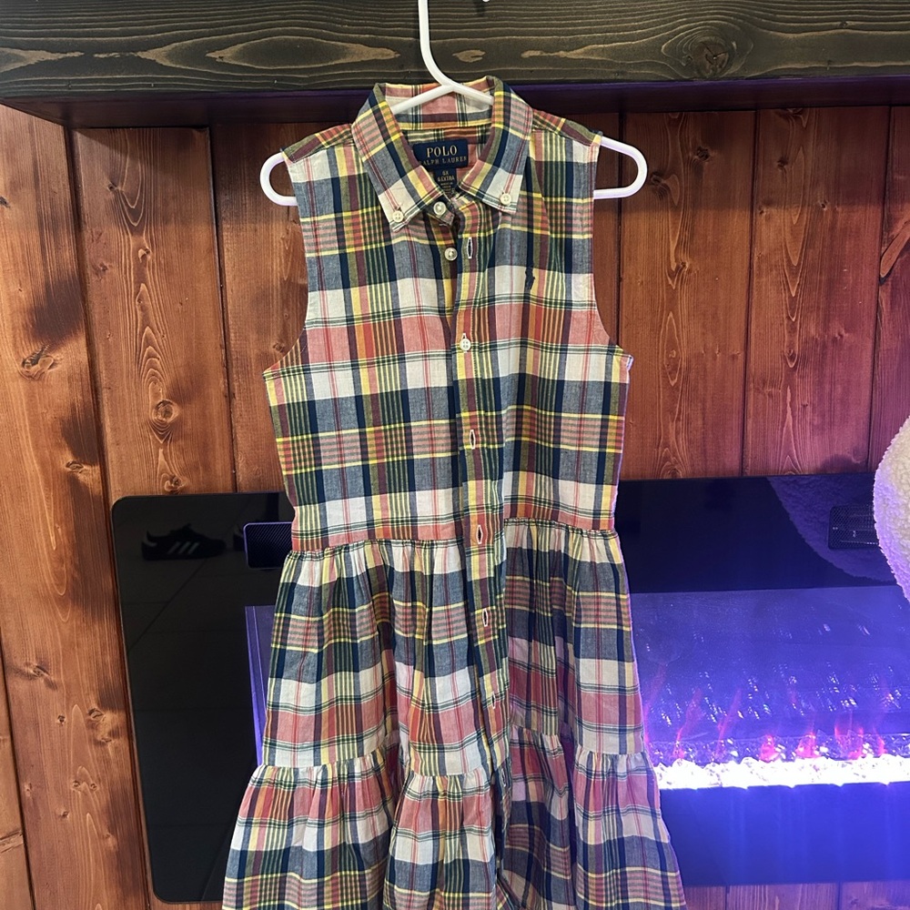 Polo by Ralph Lauren Multicolor Plaid Dress